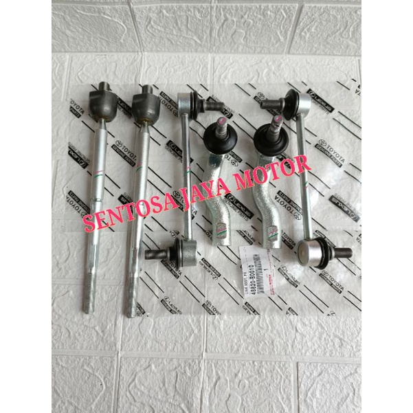 Paket Kaki-Kaki Avanza 2004-2011 Rack End 2pc, Tie Ro 2pc, Link Stabil 2 original