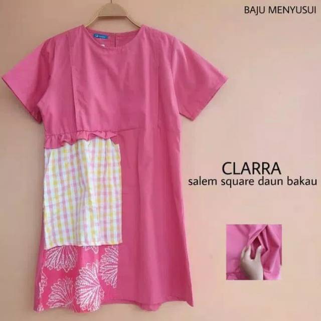 MAMIGAYA Nursing Wear - CLARRA Dress Hamil Menyusui