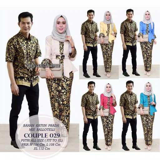 Maura Couple - Sania Ruffle Batik Couple Ori Ndoro Jowi Suryandhanu Dnt Garansi Termurah Shopee 728