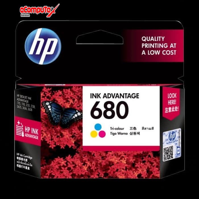 CARTRIDGE HP 680 COLOR (RESMI)