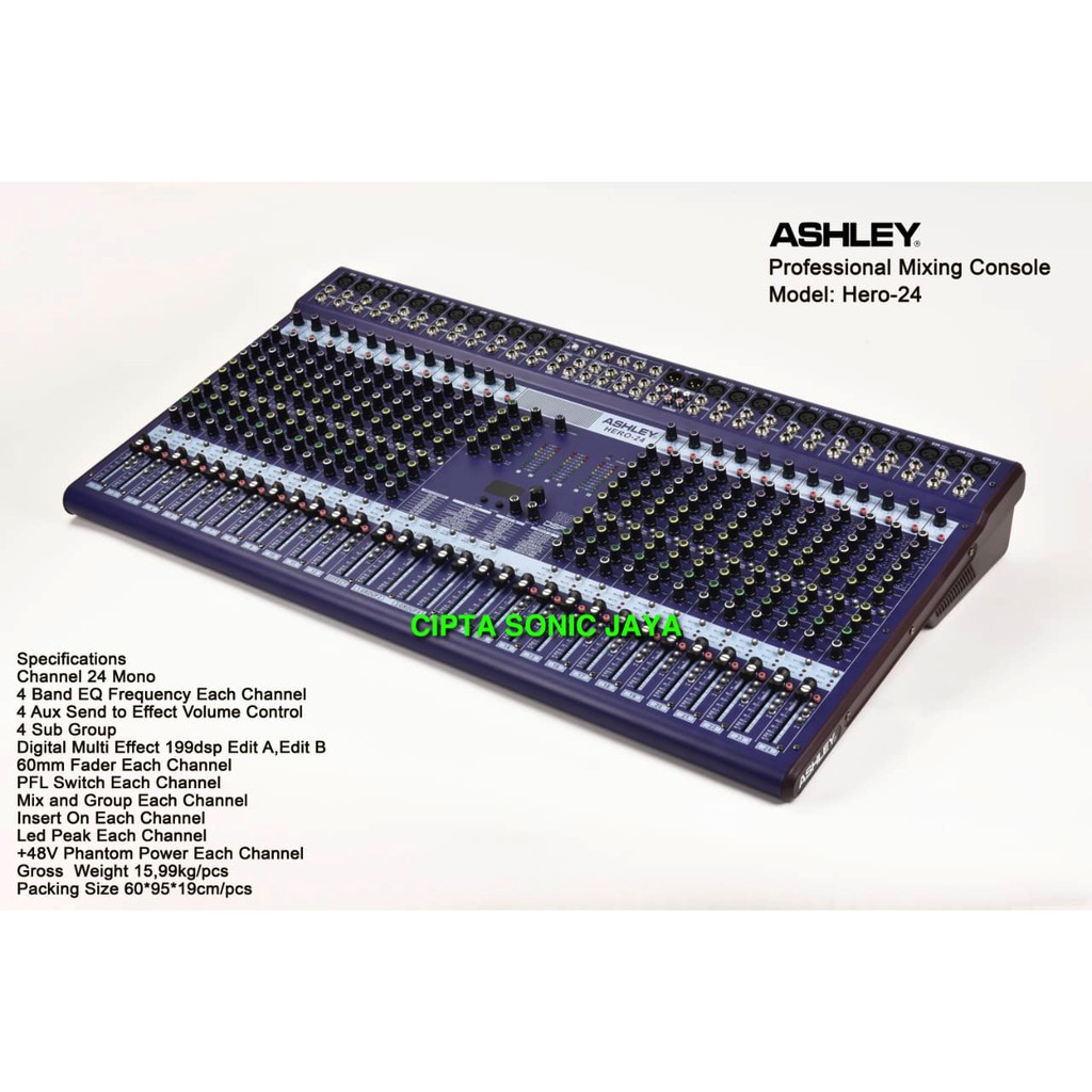 Mixer Ashley Hero 24