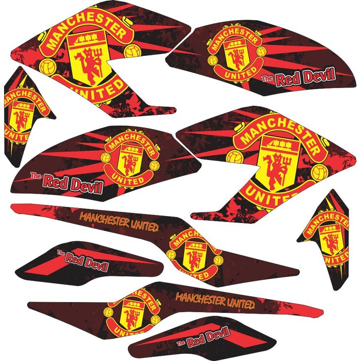 Download Gambar gambar stiker manchester united Terbaru