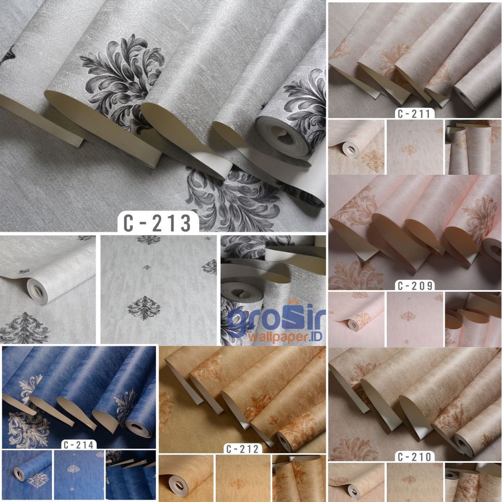 (COD) PROMO !! [1 ROLL 10M x 53 CM ]Wallpaper Vinyl 3D High Premium Quality / Wallpaper Motif Bunga kecil TERMURAH / Wallpaper dinding/ Stiker Wallpaper / Wallpaper Ruang tamu/Wallpaper Kamar Kualitas Terbaik