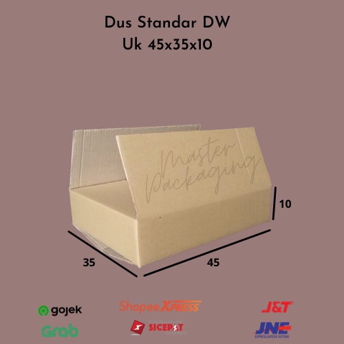 

Kardus Packing Snack Buku Double Wall Uk 45x35x10 Polos