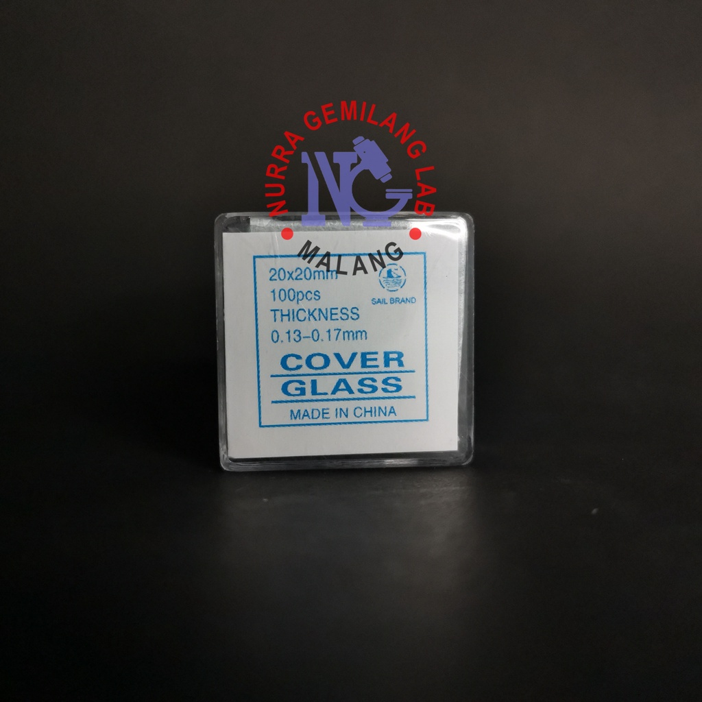 Cover Glass 20x20 mm Sailbrand / Deck Glass Sail Brand 20 x 20 mm