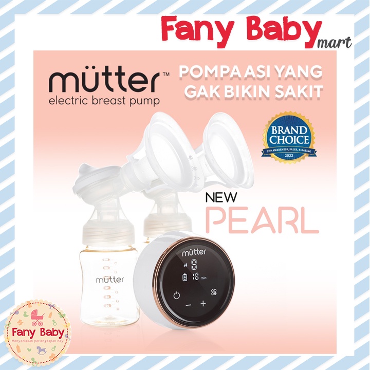 MUTTER NEW PEARL DOUBLE BREASTPUMP