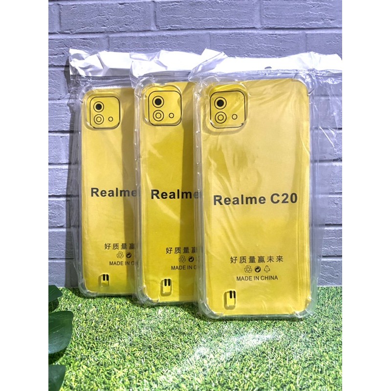 REALME C31 C35 C20 C30 Anticrack Softcase / Anti crack Bening silikon Tpu