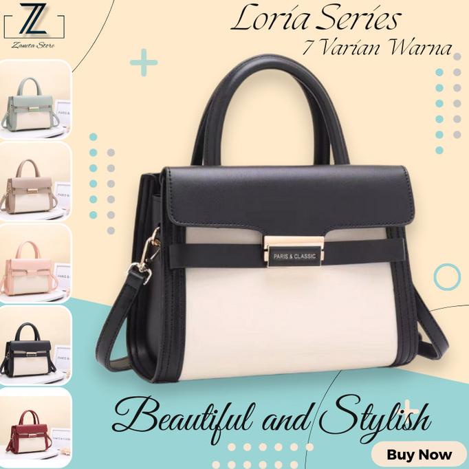 Tas Wanita Branded Paris Classic Import Original Hand Bag Wanita Mewah