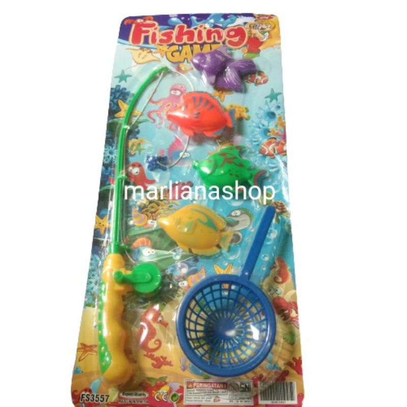 MAINAN ANAK PANCINGAN ANAK IKAN MAGNET PANCINGAN MAGNET