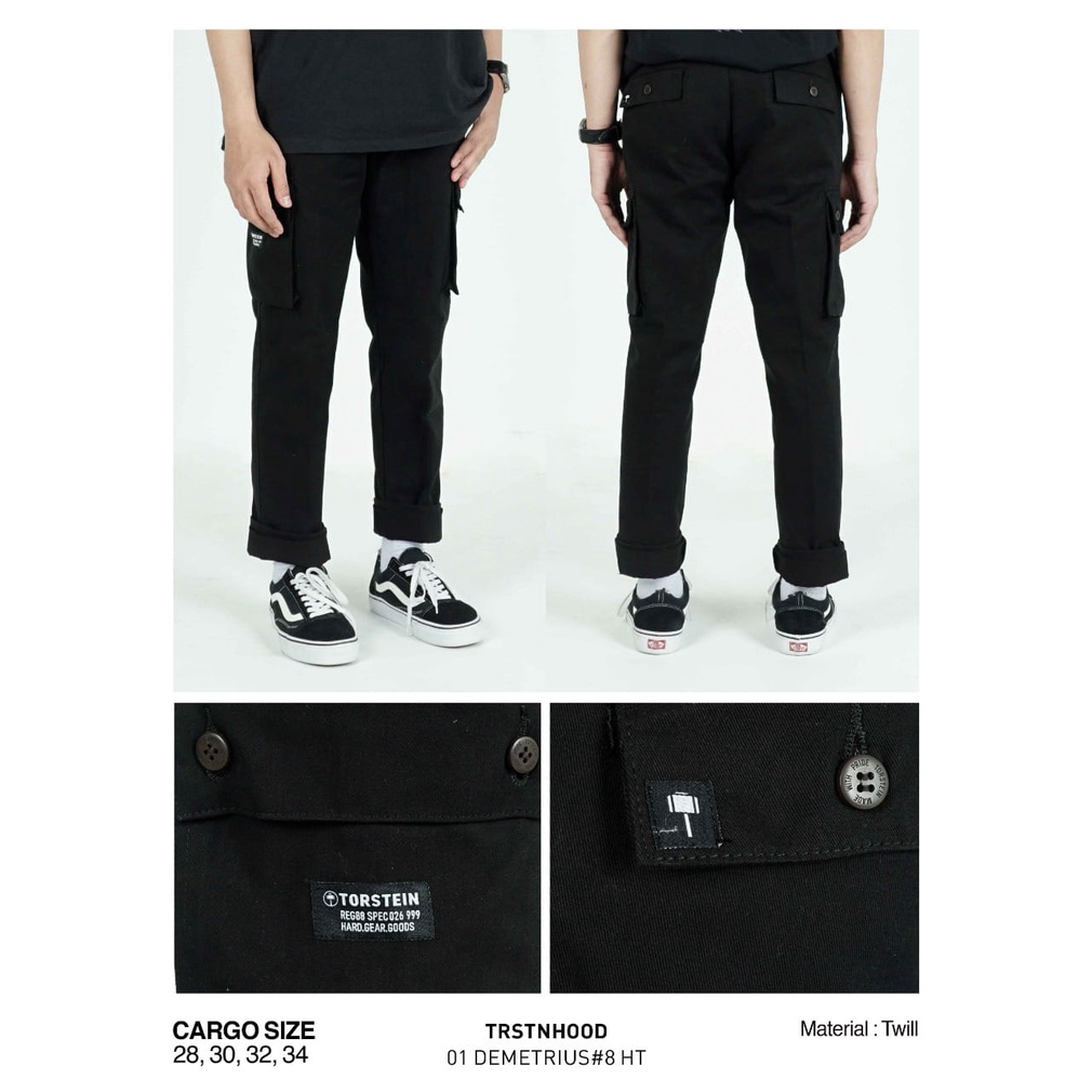 Celana Cargo Pria Torstein Strech 100% ORIGINAL Brand Torstein Bandung