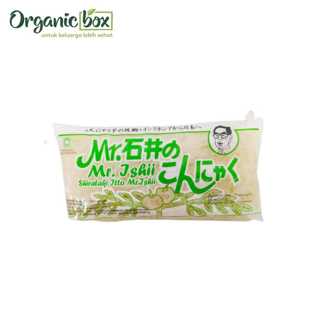 

SHIRATAKI MIE BASAH 250gr