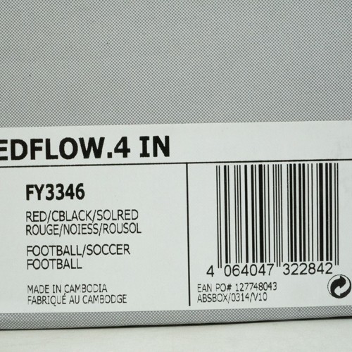 Sepatu Futsal Adidas X Speedflow 4 IN Red FY3346 Original BNIB-4