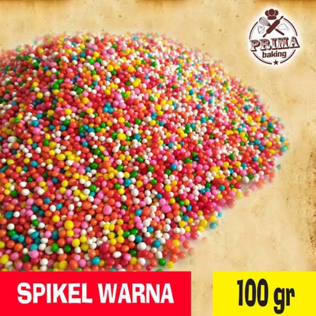 

REPACK: 100G - SPRINKLE TRIMIT/ SPIKEL PASIR/ Topping Kue