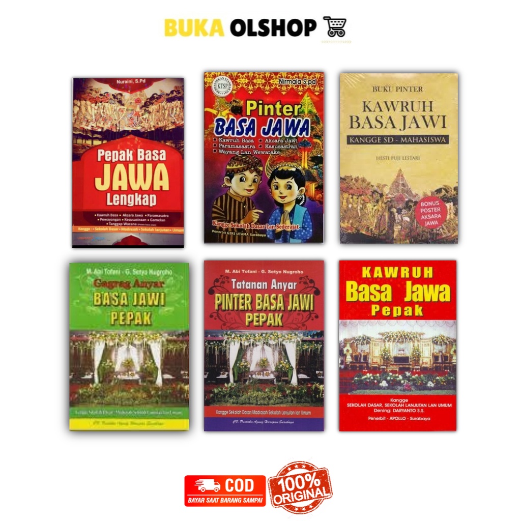 Jual Buku Pepak Basa Lengkap Jawa Pepak Basa Jawi | Shopee Indonesia