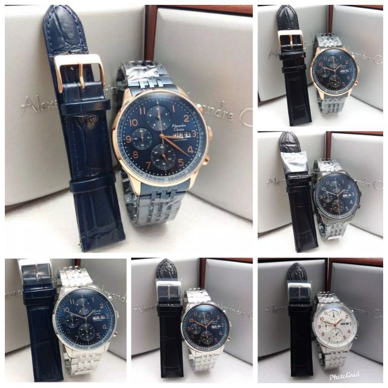 Jam Tangan Pria Alexandre Christie 6492