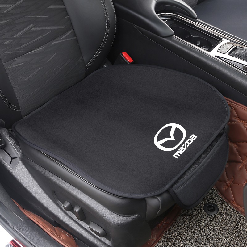 Car Seat Cushion Universal Fit Most Cars Auto Seat Cover Interior Accessories Car Seat Protector Mat For Mazda CX5 Mazda 3 2 6 5 CX3 RX8 BT50 323 CX8 CX30 RX7 626 CX7 NX5 CX9