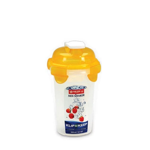 mix shaker 500ml lion star botol plastik