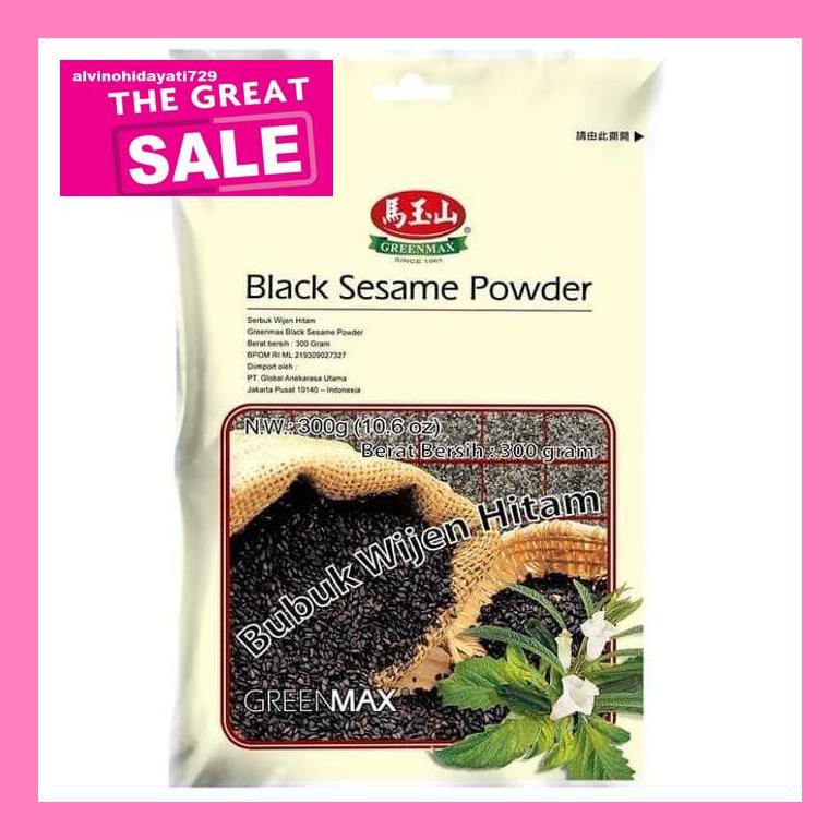 

Al04Nind Greenmax Black Sesame Powder Bubuk Wijen Hitam Indvvl03