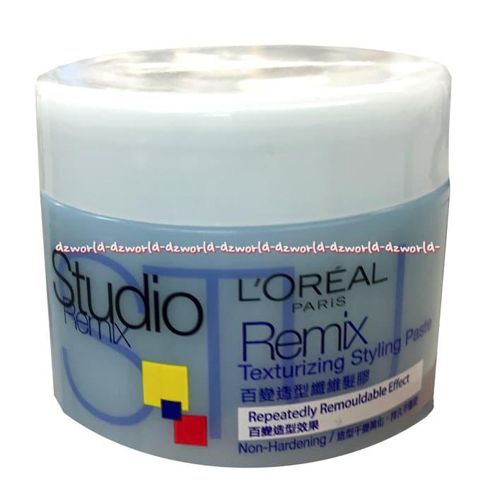 DASYAT LOREAL STUDIO REMIX TEXTURIZING STYLING PASTE MINYAK RAMBUT PRIA 150ML 