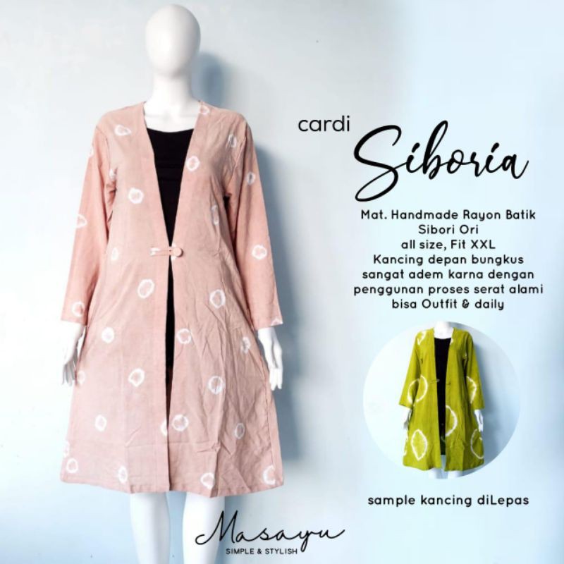 Cardi Batik Cantik dan Murah Siboria