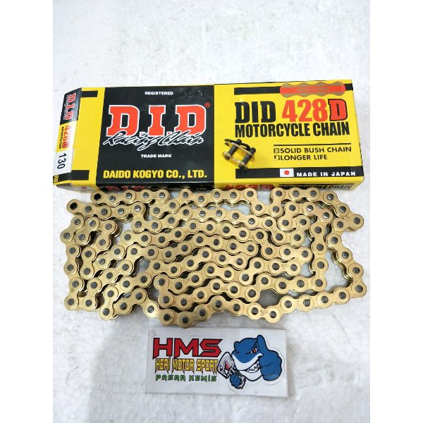 DSA          Rantai DID Gold 428 130 Gold - Rantai Gold DID 428 130 .