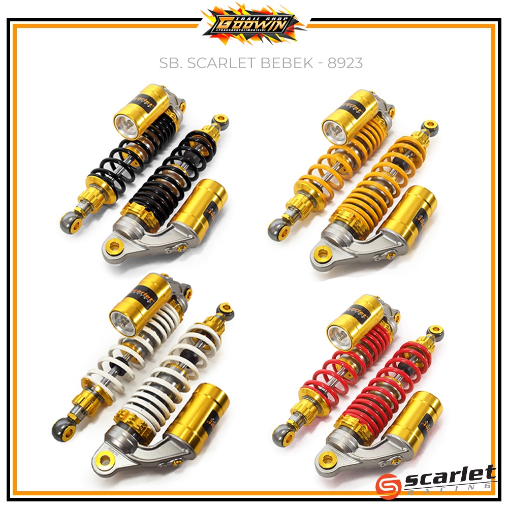Promo Shockbeker Shockbreaker Monoshock Belakang BEBEK 8923 GT Series 280 320 340 mmTabung Atas