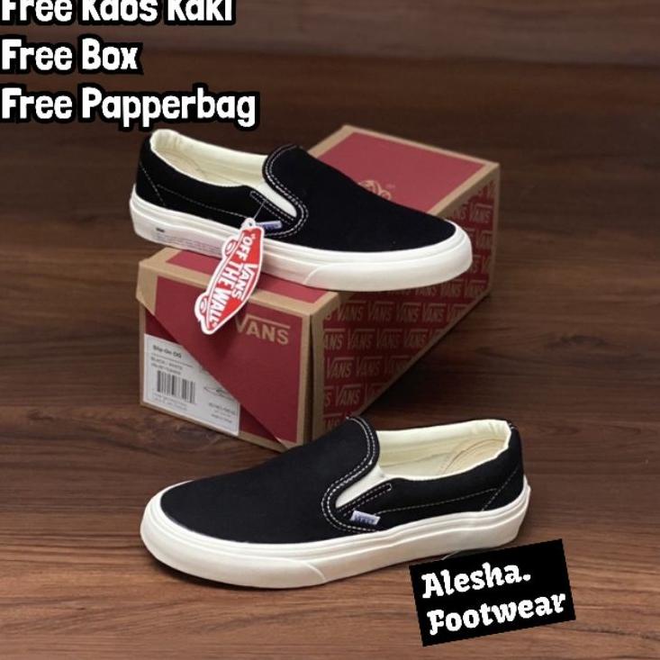 Dijamin Miring harga.. Sepatu Vans Slip On OG Premium / Vans Slip On / Vans Murah / Sepatu Vans Slip