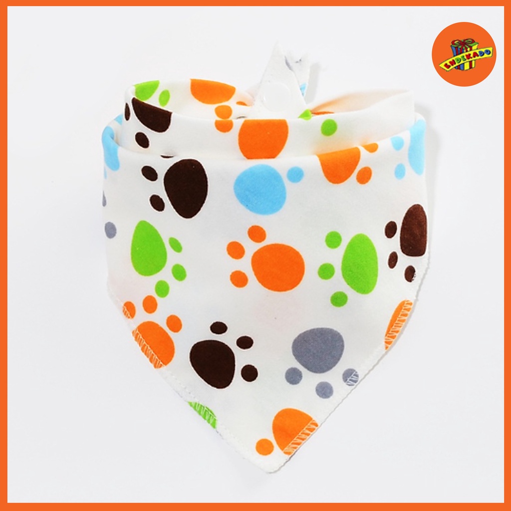 MAKASSAR! Baby Bib / Slabber Segitiga Bayi / Celemek Makan Bayi Murah