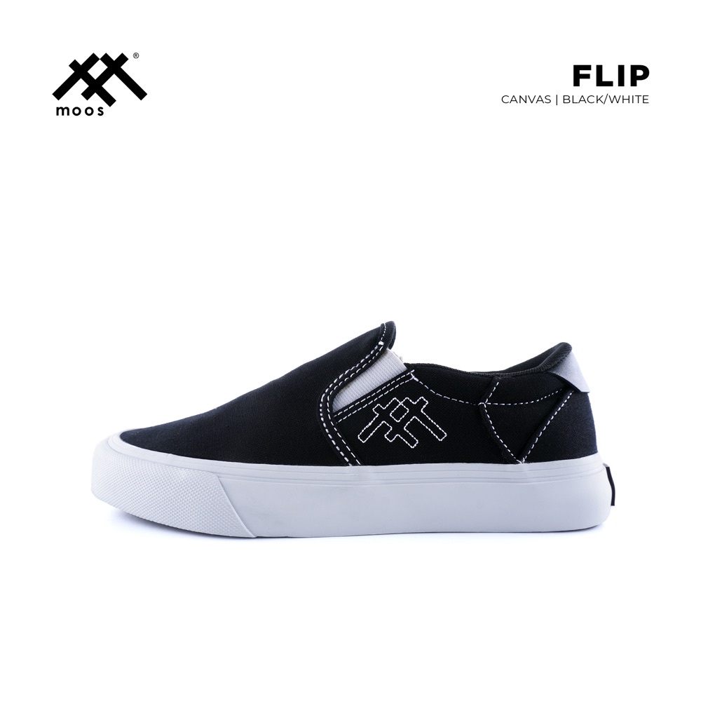 Moos Footwear Flip Black/White