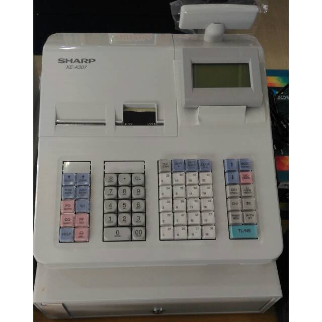 JUAL MESIN CASH REGISTER SHARP XE-A307 BERKUALITAS