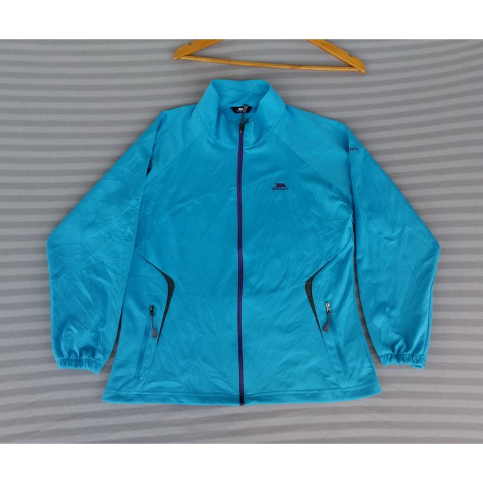 JAKET OLAH RAGA SPORT TRAINING TRESPASS BIRU SECOND