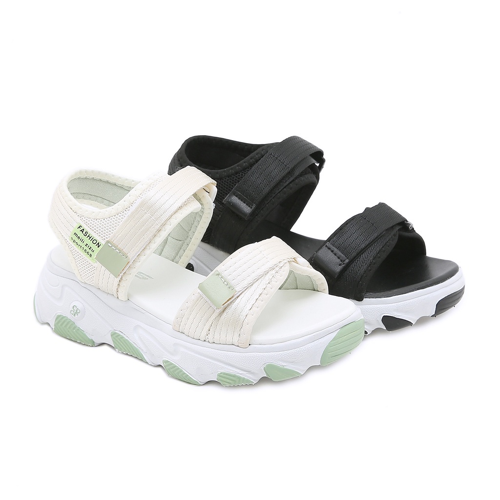 Sandal Sendal Kasual Import Wanita - MEILI Z-7 Sandal Korean Style Outdoor Traveling Santai