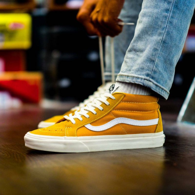 Vans SK8 Hi Mid Reissue Sunflower