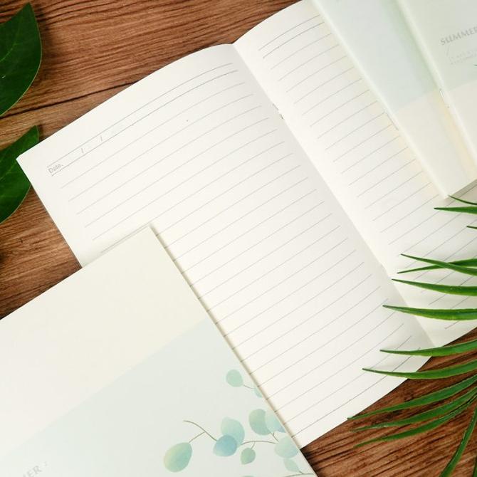 

Summer Plant Ruled Notebook