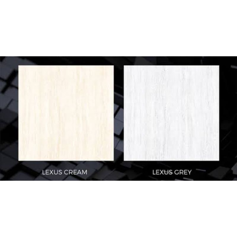 keramik 50x50 lantai kamar licin glossy mengkilap platinum lexus cream grey