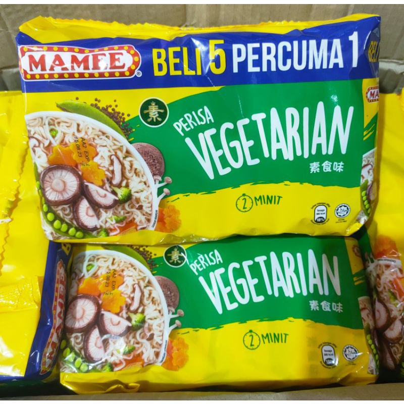 

MAME perisa Vegetarian (1 pack 6 bgks)