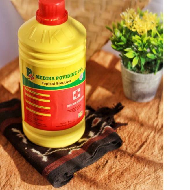 ➦ Medika Iodine Povidone /POVIDONE IODINE 1000ML ✭