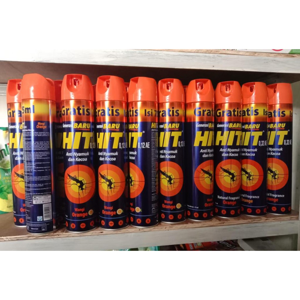 Hit 600 ml . Aerosol Orange  original