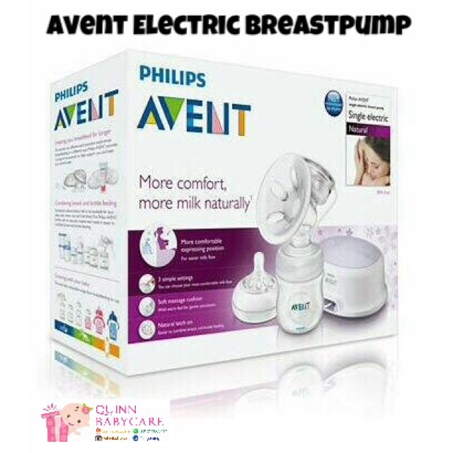 AVENT ELECTRIC NATURAL BREASTPUMP / Pompa Asi Elektrik Avent Philip