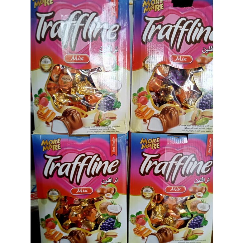 Jual Coklat/Cokelat/Permen Coklat/Coklat Trafflline Turki Isi 1 Dus ...