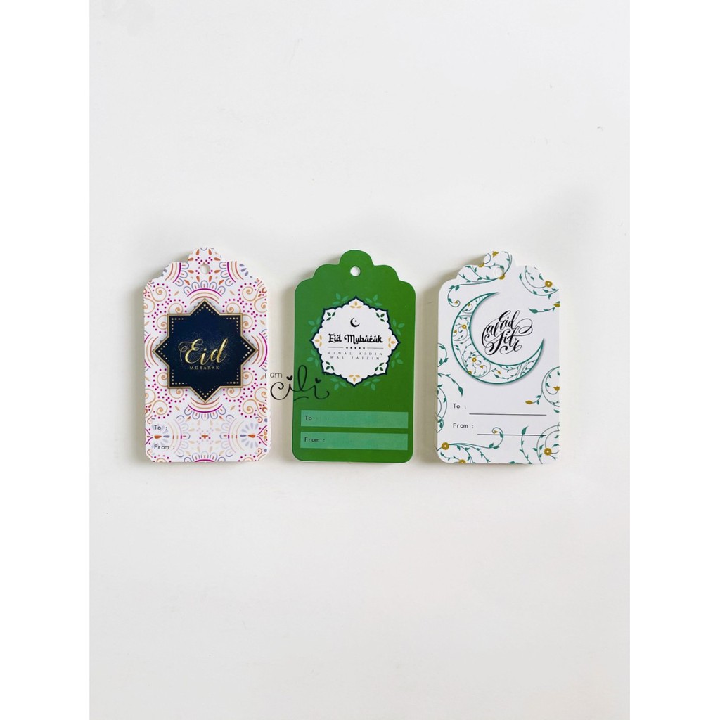 

ready](HTIF028)TAG ucapan idul fitri lebaran kertas tebal (ADA LOBANG)
