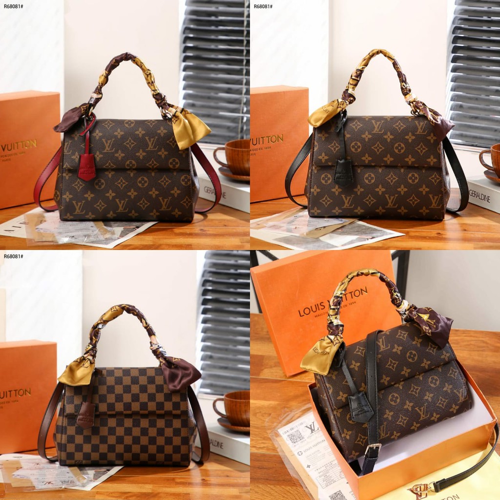 LV  Cluny with Syal Shoulder bag + Box R68081