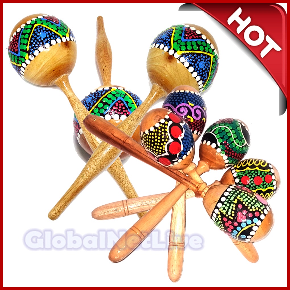 Mainan Tradisional Alat Musik Marakas (Mainan Tradisional, Alat Musik Tradisional)