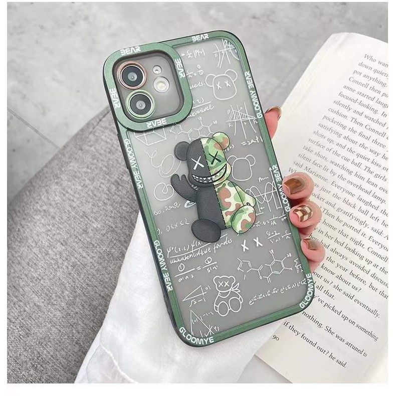 Soft Case Desain Power Bear Untuk IPhone 13 13pro 12promaxSE2 2020 / 11 Pro MAX / 6S / 7 / 8plus / XR