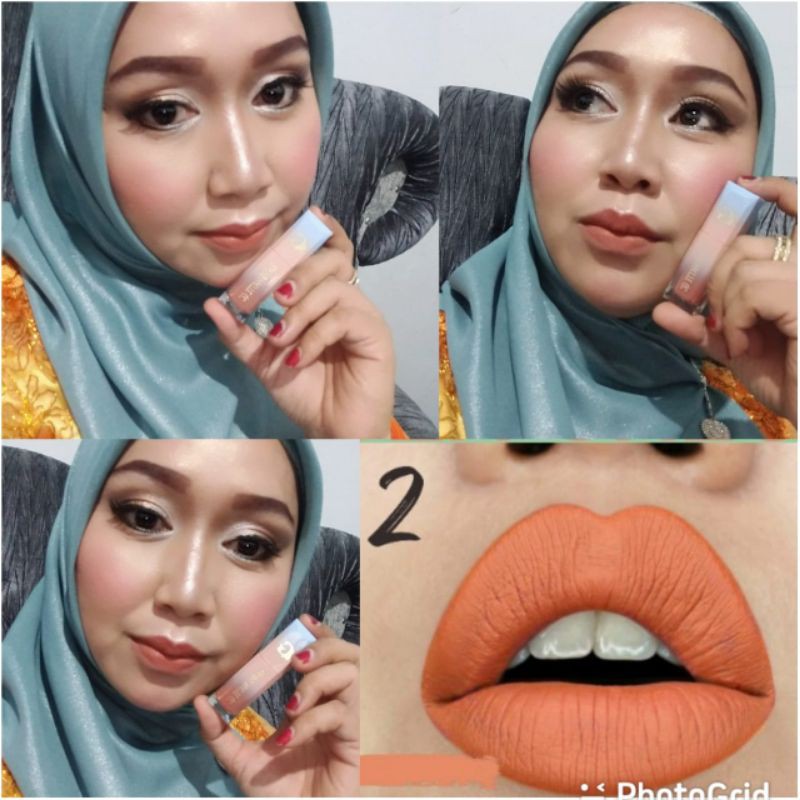 glamme matte  gc lip cream as magic 01 sampai 06 ready