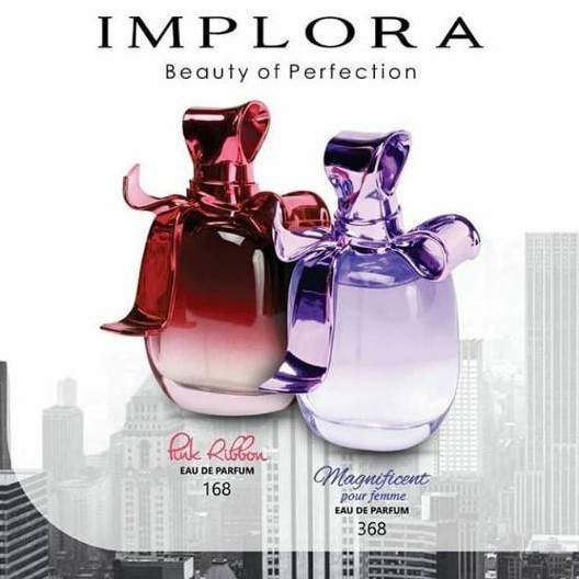 IMPLORA PARFUM PITA EDT  MAGNIFICENT/ EDP PINK RIBBON 100ML