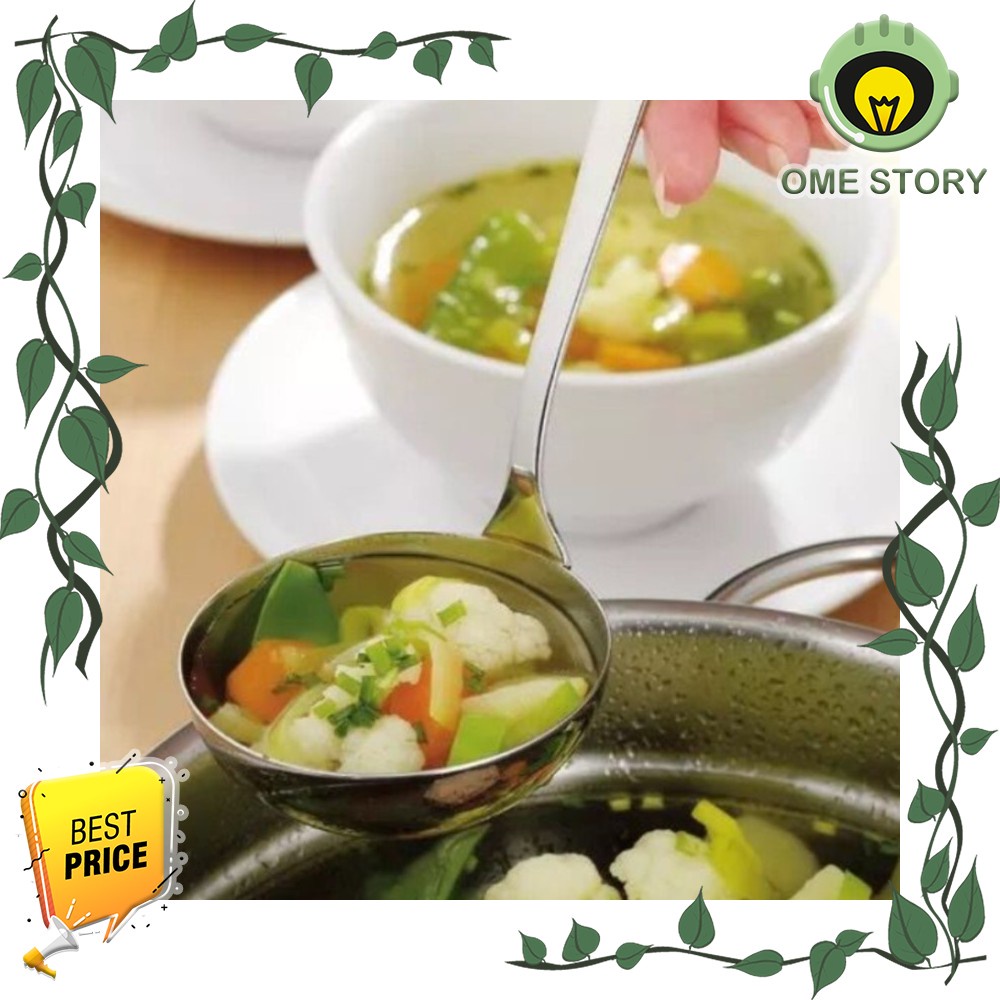 Ladle Soup Spoon WMF Sendok Centong Kuah Sop Stainless Steel Cromargan Cookware Wedding Gift All Siz