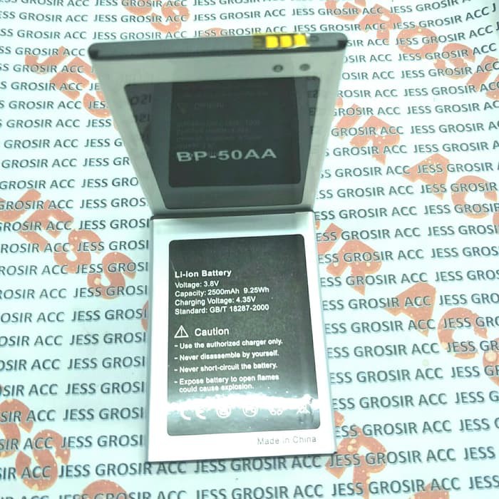 Baterai Original ADVAN Vandroid BP50AA , BP-50AA , S5E New , S5E Core