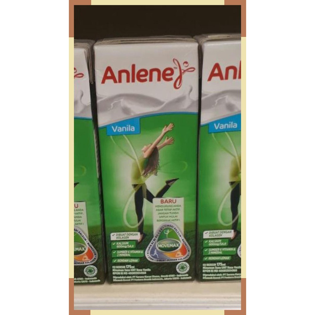 

Anlene vanilla 175ml ready to drink