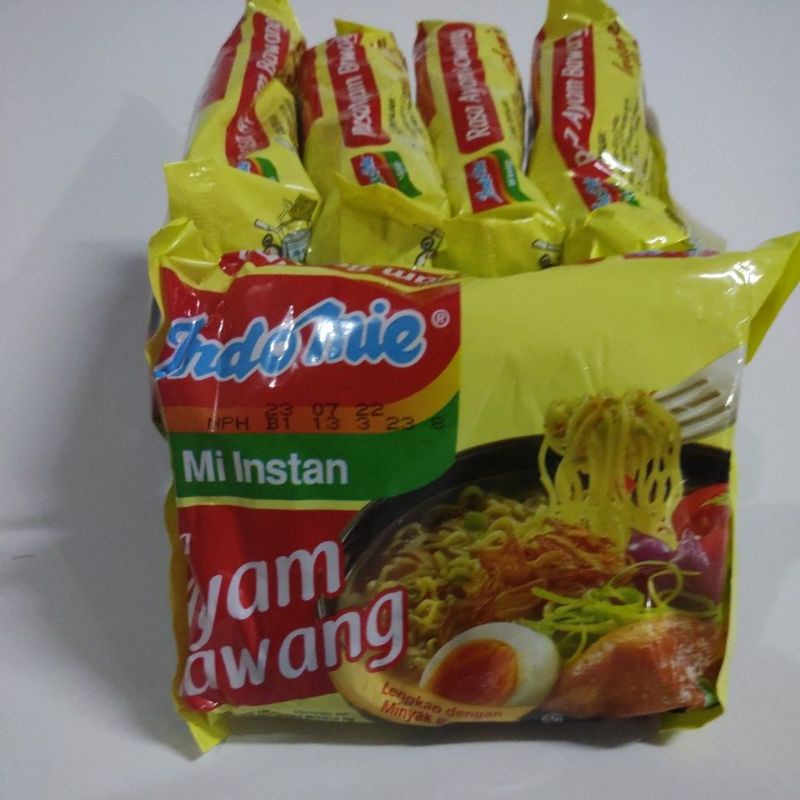 

paket indomie rasa ayam bawang 5pcw